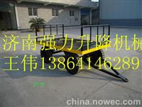 莱芜2吨平板拖车10吨牵引平板车订做价格