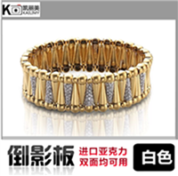 入口30cm白色亚克力加厚倒影板-珠宝拍摄台反光板-摄影背景器材