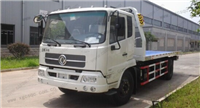 湖北五环清障车 东风天锦一拖二道路救援车
