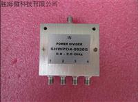SHWPD4-0820S 0.8-2GHz 10W SMA RF 射频同轴4路 一分四功分器