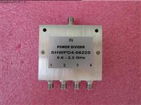SHWPD4-0622S 0.6-2.2GHz 10W SMA RF 射频同轴4路 一分四功分器