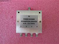 SHWPD4-0522S 500-2200MHz 10W SMA射频同轴4路一分四功分器